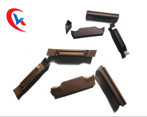 HRC35 - 50 ابزار تراش خارجی درج های شیاردار کاربید فولاد ضد زنگ چدن