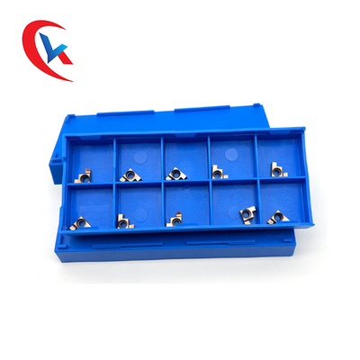 درج های شیاردار کاربید پوشش PVD GER-A با سختی HRA 91.8