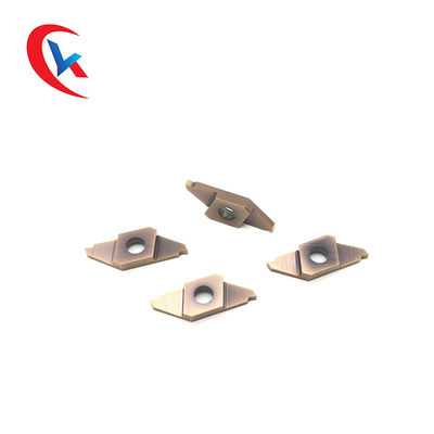 درج های شیاردار کاربید TKF16R200-S با رنگ خاکستری روشن سختی HRA 91.8