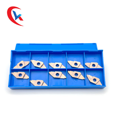 درج های شیاردار کاربید TKF16R200-S با رنگ خاکستری روشن سختی HRA 91.8