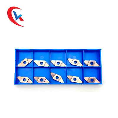 TKF16L200-S16 برای تراش های چرخشی عرض شیار 1.0-3.0mm PVD Coating ProcessingCarbide Grooving Inserts