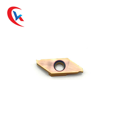 TKF16R200-S16 برای تراش های چرخشی عرض شیار 1.0-3.0mm پوشش PVD پردازش درج های شیار کاربید