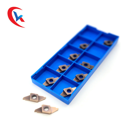 TKF16R200-S16 برای تراش های چرخشی عرض شیار 1.0-3.0mm پوشش PVD پردازش درج های شیار کاربید