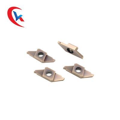 TKF16R200-S16 برای تراش های چرخشی عرض شیار 1.0-3.0mm پوشش PVD پردازش درج های شیار کاربید