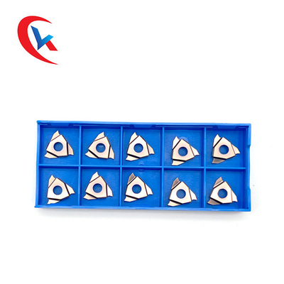 TGF32L100 3 لبه برش پوشش PVD چاقو دست چپ درج شیار کاربید