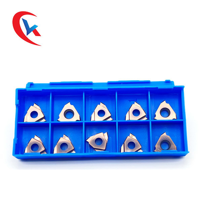 TGF32R200-R0.75 عرض شیار سفارشی 3 لبه برش پوشش PVD چاقو دست چپ درج های شیاردار کاربید