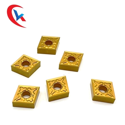 پوشش شیمیایی CNMG120404-TM کاربید تنگستن برای قطعات فولادی