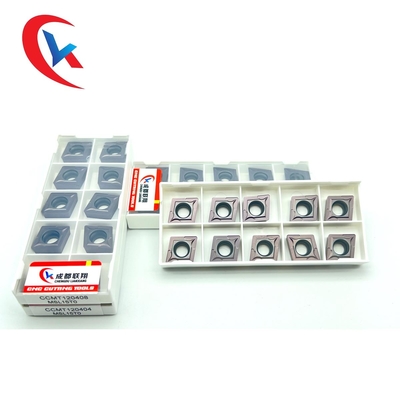 CCMT120404 پوشش فیزیکی درج های کاربید تنگستن مقاوم در برابر سایش