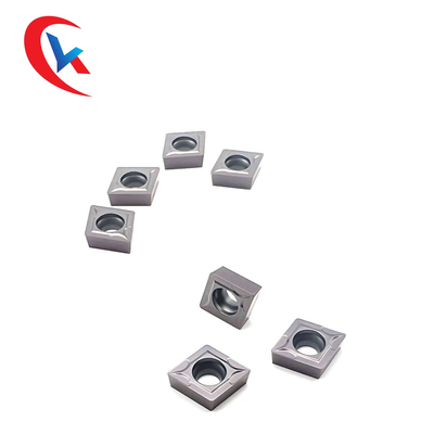 CCMT120404 پوشش فیزیکی درج های کاربید تنگستن مقاوم در برابر سایش
