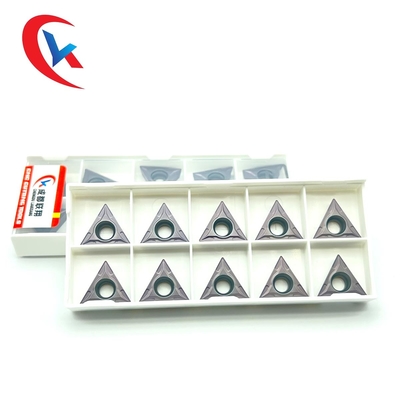 TCMT16T304 ماشین CNC کاربید تنگستن درج فولاد ضد زنگ تکمیل
