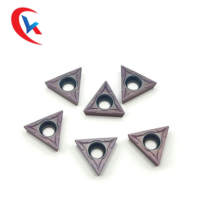TCMT16T304 ماشین CNC کاربید تنگستن درج فولاد ضد زنگ تکمیل