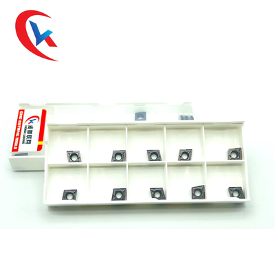 CCMT060204 درج فرز کاربید با روکش Pvd از جنس فولاد ضد زنگ