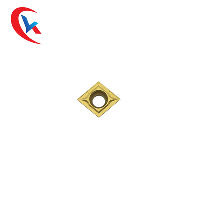 پوشش شیمیایی CCMT09T304 کاربید تنگستن برای قطعات فولادی