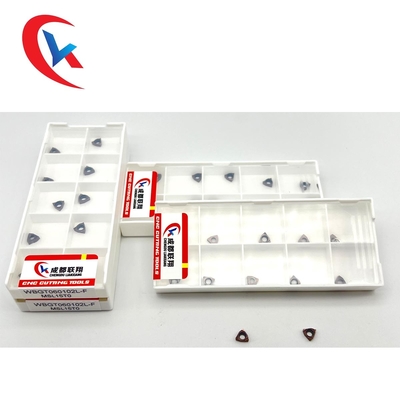 پوشش فیزیکی کاربید تنگستن WBGT060202L-F درج فولاد ضد زنگ