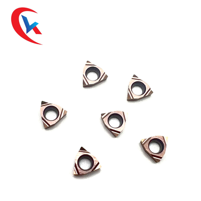 پوشش فیزیکی کاربید تنگستن WBGT060202L-F درج فولاد ضد زنگ