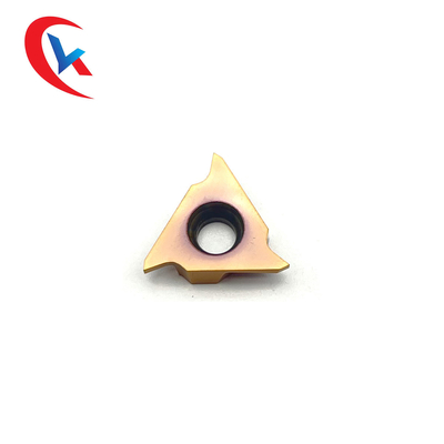 پوشش فیزیکی برنزی GBA43R100 سه لبه برش درج شیار کاربید ابزار برش و شکاف