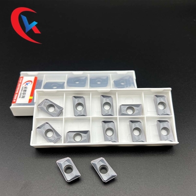 درج های فرز شانه ای APMT1604PDER-M2 پردازش قطعات فولادی، درج های فرز کاربید فولاد ضد زنگ