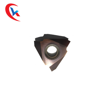 درج های فرز رزوه عمودی MTT43R6004 پوشش برنزی درج های کاربید تنگستن مقاوم در برابر سایش