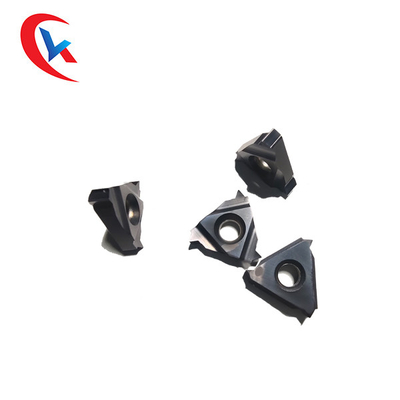 رزوه کاری درج کاربید ابزار تراشکاری 16NR2.5ISO-M CVD PVD پوشش درج شیار کاربید