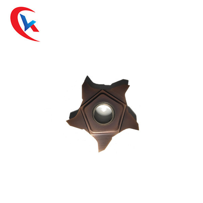شیاربندی درج کاربید تنگستن PENTA 24N250 PVD CVD با روکش کاربید شیاردار