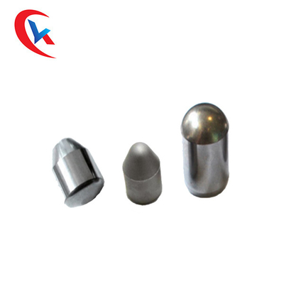 تکه های دکمه کاربید تنگستن استخراج بیل مکانیکی پولیش شده 87.8 - 90.5 سختی