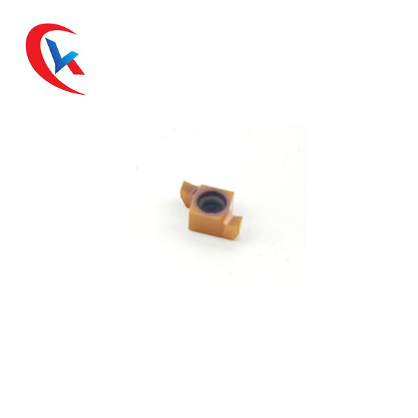 درج های شیاردار کاربید پوشش 8GR PVD 10 درج در هر بسته برای ماشین های CNC