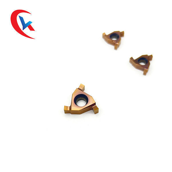 16ER PVD Coating 3 لبه برش و غیره درج شیار کاربید برای ماشین های CNC