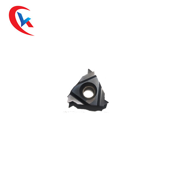 رزوه کاری درج کاربید ابزار تراشکاری 16NR2.5ISO-M CVD PVD پوشش درج شیار کاربید