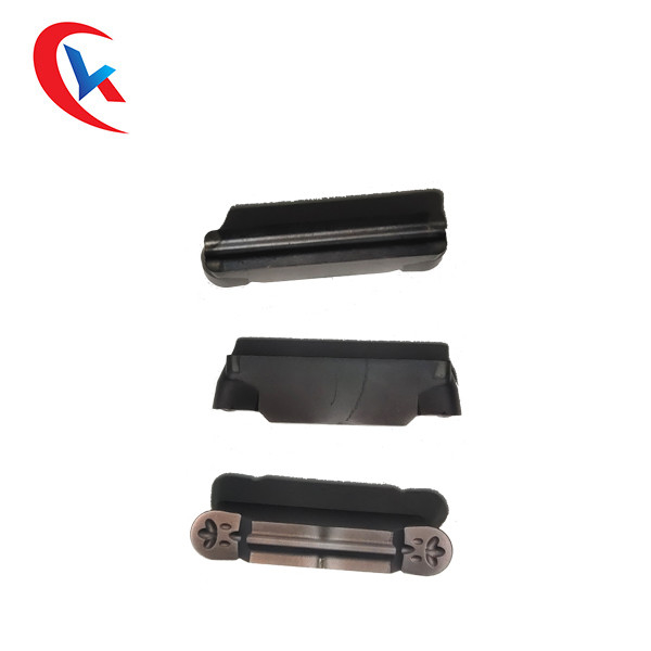 درج کاربید تنگستن خارجی Turning HRC 35 - 50 Coating MRN500-M Carbide Grooving Inserts