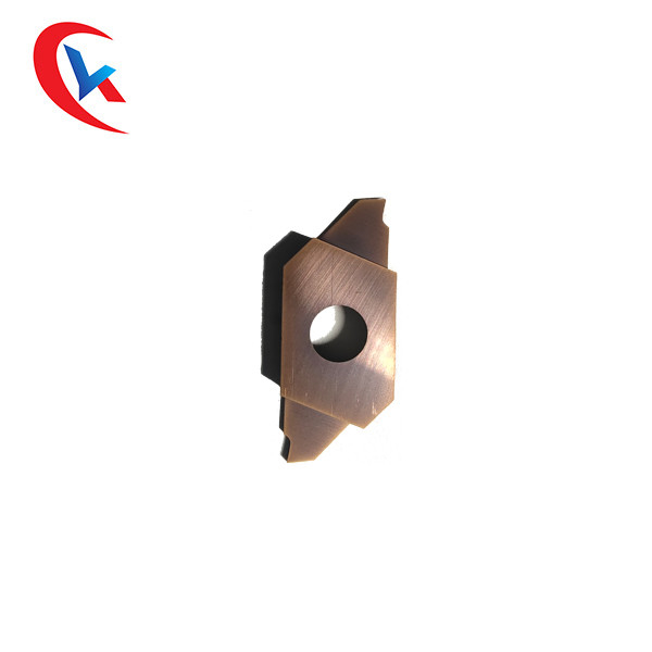 دستگاه CNC درج کاربید تنگستن ابزار برش فولادی شکاف HRC 35 - 50 درج شیار کاربید